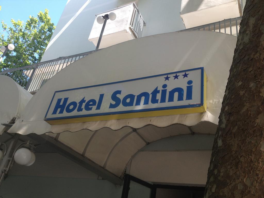 Hotel Santini ริมินี ภายนอก รูปภาพ